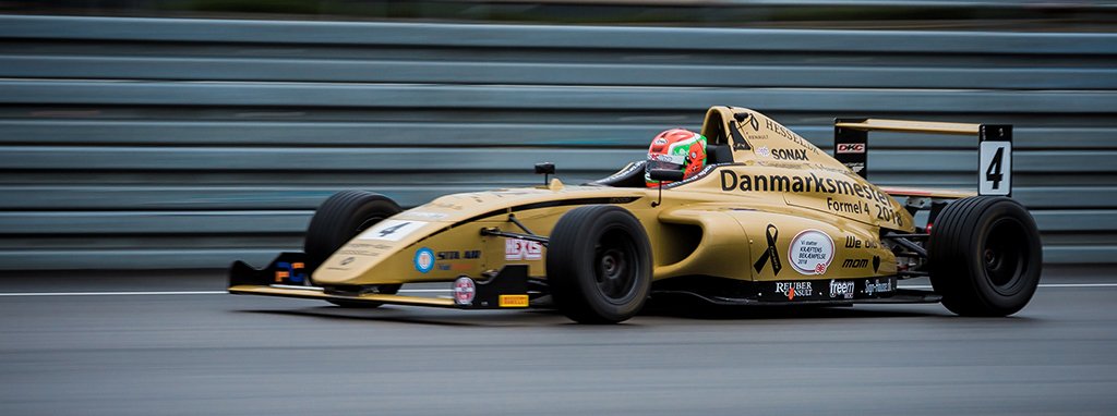 En suveræn Danmarksmester Casper T. Hansen, var flyvende til finalen
(Foto: Formel 4 Renault Danmark)
